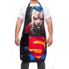 Dalstrong Serrated 8 inch Bread Knife – DC Superman™ Edition – Premium German Stainless Steel – POM Handle Full Tang – Etched Artwork Logo – Boyfriend Valentine’s Gift Bread Slicer – Leather Sheath(Large)