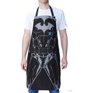 Dalstrong Chef’s Apron – Batman™ Edition – Premium 100% Breathable Cotton – 2x Deep Chest Pockets – Neck & Waist Strap(Black)