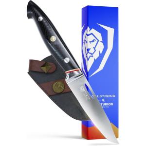Dalstrong Paring Knife – 3.5 inch – Centurion Series – Swedish 14C28N High – Carbon Stainless Steel Kitchen Knife – G10 Handle – Fruit, Vegetable, Meat – Cooking Chef’s Knife – w/Sheath
