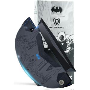 Dalstrong Ulu Knife – 7 inch – BATMAN™ Shadow Black Edition – High Carbon 7Cr17MoV Steel – Black Titanium Kitchen Knife – Rocking, Mincing, Slicing Meat & Herb Knife – G10 Handle – Sheath