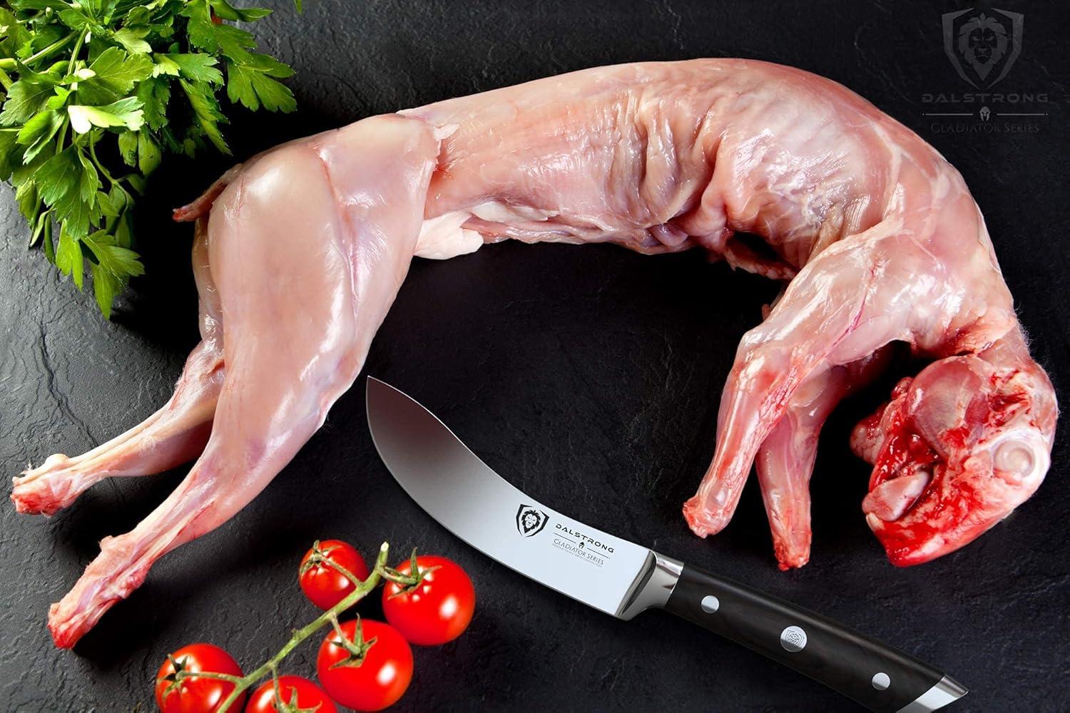 image:imageDalstrong Skinning amp Boning Knife 55 inch Gladiator Series Elite Forged HighCarbon German Steel G10 Handle wSheath Meat Cutting Carving Bone Trimming Deboning NSF Certified