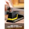 Dalstrong Hornet Kitchen Knife Sharpener – All Purpose Sharpener Refillable Water – Aluminum Alloy & Premium ABS – #180 Coarse, #400 Medium, #600 Fine Ceramic Wheels Blade Sharpening Kit Stone 磨刀石