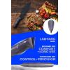 Dalstrong Giftable Hybrid Cleaver & Chef Knife-8″- ‘The Crixus’ – Delta Wolf Series – Ultra-Thin & Zero Friction Blade Steel-Black Titanium Nitride Coating-Camo Handle w/Sheath(Cleaver-Chef Hybrid)