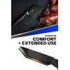 Dalstrong Meat Cleaver Knife-4.5″-Shadow Black Series-Titanium Nitride Coated-High Carbon-Vacuum Treated Steel Knife Gift-Razor Sharp-Sheath- NSF Certified(4.5″)