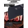 Dalstrong Meat Cleaver Knife-4.5″-Shadow Black Series-Titanium Nitride Coated-High Carbon-Vacuum Treated Steel Knife Gift-Razor Sharp-Sheath- NSF Certified(4.5″)