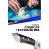 Dalstrong Kiritsuke Chef Knife – 8.5 inch – Gladiator Series Elite – Forged German High Carbon German Steel – Full Tang Kitchen Knife – Black G10 Handle – w/Sheath – Chef’s Knife – NSF Certified(Black G10 Handle)