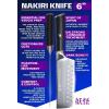 Dalstrong Santoku Knife – 7 inch – Phantom Series – Japanese High-Carbon AUS8 Steel – Pakkawood Handle – Razor Sharp Kitchen Knife – Asian Vegetable Knife – Sheath Included(Nakiri Knife)