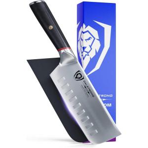 Dalstrong Santoku Knife – 7 inch – Phantom Series – Japanese High-Carbon AUS8 Steel – Pakkawood Handle – Razor Sharp Kitchen Knife – Asian Vegetable Knife – Sheath Included(Nakiri Knife)