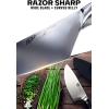 Dalstrong Herb & Salad Rocking Mincing Knife – 7 inch – Gladiator Series Elite – German HC Steel – w/Sheath – Vegetable Knife – Kitchen Knife – NSF Certified