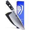 Dalstrong Herb & Salad Rocking Mincing Knife – 7 inch – Gladiator Series Elite – German HC Steel – w/Sheath – Vegetable Knife – Kitchen Knife – NSF Certified