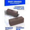 Dalstrong Premium Rust Remover & Eraser – Knife Maintenance and Care – For Knives, Scissors, Stainless Steel Pots and Pans, Whetstones – Sharp Polish for Tools – Calcium Carbonate