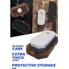 Dalstrong Premium Whetstone Kit – #1000/#6000 Knife Sharpening Kit -Extra Large Grit Stones – Top-Grade Corundum – Thick Knife Sharpening Stone – Whetstone Set Knife Sharpener – Portable Oak Box(1000 – 6000 Portable Set)