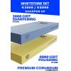 Dalstrong Premium Whetstone Kit – #1000/#6000 Knife Sharpening Kit -Extra Large Grit Stones – Top-Grade Corundum – Thick Knife Sharpening Stone – Whetstone Set Knife Sharpener – Portable Oak Box(3000 – 8000 Kit)