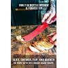 Dalstrong BBQ Pitmaster Knife – 9 inch – Shadow Black Series – Marauder Red Edition – Red Non-Stick Coating – High Carbon – 7CR17MOV-X Vacuum Treated Steel – Meat Cooking Kitchen Knife – Sheath(Red)