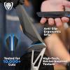 Dalstrong Knife Set – 2 Piece – BATMAN™ Shadow Black Edition – 8″ Chef Knife 3.75″ Paring Knife – High Carbon 7Cr17MoV Steel – Black Titanium Kitchen Knife – Collection Item – G10 Handle – Sheath(Pizza Wheel)
