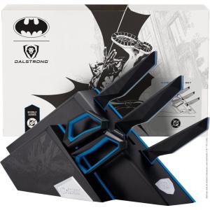 Dalstrong Knife Set – 2 Piece – BATMAN™ Shadow Black Edition – 8″ Chef Knife 3.75″ Paring Knife – High Carbon 7Cr17MoV Steel – Black Titanium Kitchen Knife – Collection Item – G10 Handle – Sheath(Block Set)