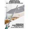 Dalstrong Honing Rod – 10 inch – Valhalla Series – SUS430 Stainless Steel – Resin & Wood Handle – Razor Sharp Kitchen Knife Sharpener Chef Knife Polish – Honing Steel – Gift Sharpening Rod