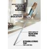 Dalstrong Honing Rod – 10 inch – Valhalla Series – SUS430 Stainless Steel – Resin & Wood Handle – Razor Sharp Kitchen Knife Sharpener Chef Knife Polish – Honing Steel – Gift Sharpening Rod