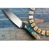 Dalstrong Valhalla Series Santoku Knife 7″ Bundled with Slicing & Carving Knife 12″ – w/Leather Sheath