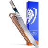 Dalstrong Valhalla Series Slicing & Carving Knife 12″ Bundled with Boning Knife 6″ – Leather Sheath